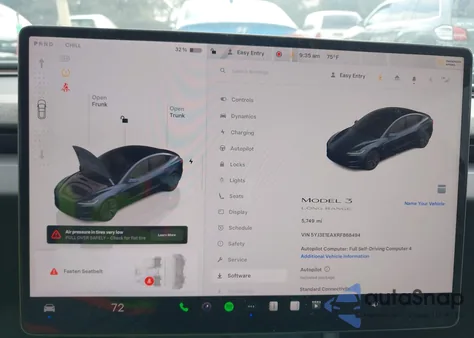 2024 Tesla Model 3 Long Range Dual Motor All-Wheel Drive/Rear-Wheel Drive from USA, damaged, VIN 5YJ3E1EAXRF868494